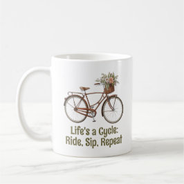Funny Vintag Bicycle Kaffeetasse