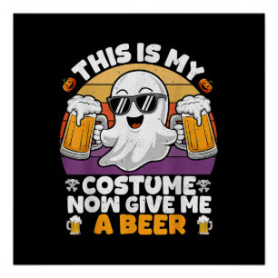 Funny Vintag Boo Poster