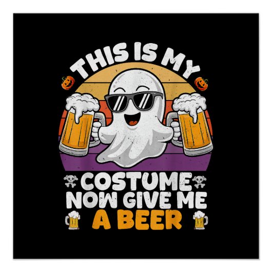 Funny Vintag Boo Poster (Vorderseite)