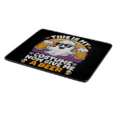 Funny Vintag Boo Schneidebrett (Ecke)