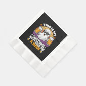 Funny Vintag Boo Serviette (Ecke)