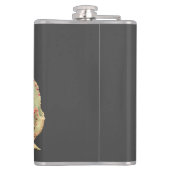 Funny Vintag Bunco Queen Flachmann (Rückseite)