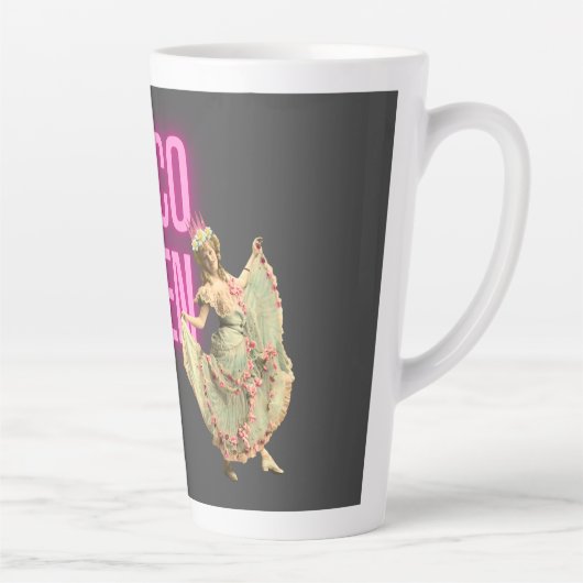 Funny Vintag Bunco Queen Milchtasse (Rechts)