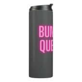 Funny Vintag Bunco Queen Thermosbecher (Nach links gedreht)
