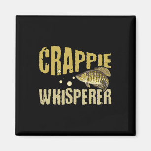 Funny Vintag Crappie Whisperer Fischen Magnet