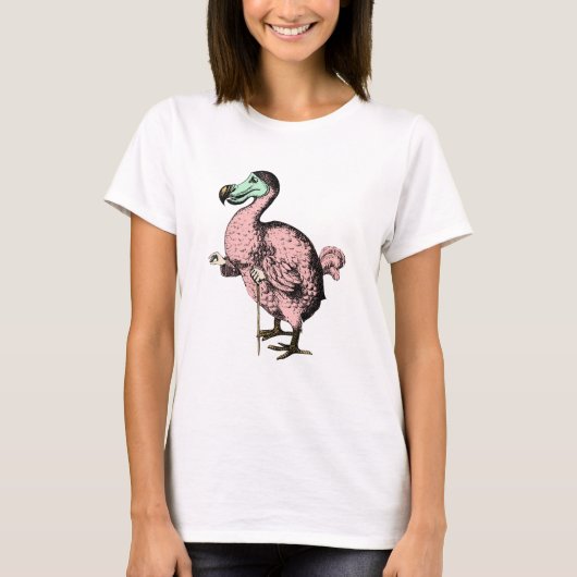 Funny Vintag Dodo Bird T-Shirt (Vorderseite)