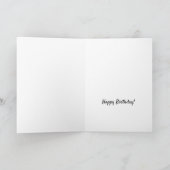 Funny Vintag Dog Joke, Comedy Karte (Innenseite)