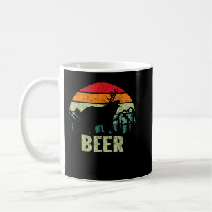 Funny Vintag Drink - Bären Deer Bier TShirt Kaffeetasse