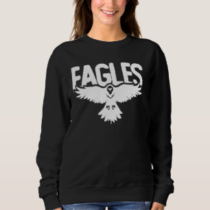 Funny Vintag Eagles Flying Bird Inspirational Des Sweatshirt