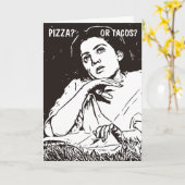 FUNNY VINTAG FRAMAN (TACOS) BIRTHDAY CARD KARTE (Gelbe Blume)