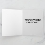 FUNNY VINTAG FRAUEN BIRTHDAY GREETING CARD KARTE (Innenseite)