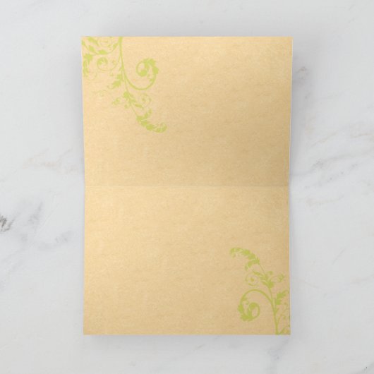 Funny Vintag Frogs Karte (Innenseite)