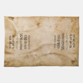 Funny Vintag Halloween Welcome Children Geschirrtuch (Horizontal)