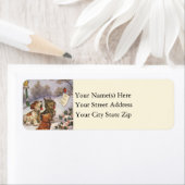 Funny Vintag Hunde singen Weihnachtslieder (Insitu)