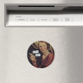 Funny Vintag Magnet (In Situ (Geschirrspüler))