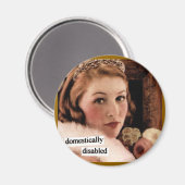 FUNNY VINTAG MAGNET (Vorderseite/Rückseite)