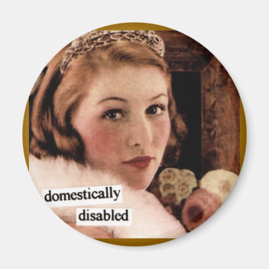 FUNNY VINTAG MAGNET (Vorne)