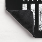 Funny Vintag Mechanic Not American Flag Gi Mousepad (Ecke)
