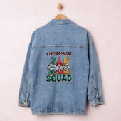 Funny Vintag Nurse Squad Nursing Gnomes Jeansjacke (Hangar)