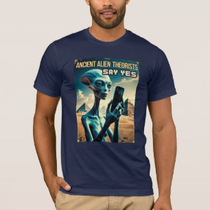 Funny Vintag Old Außerirdischen T-Shirt