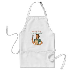 Funny Vintag Schürze for Women - Retro Kitchen Spa