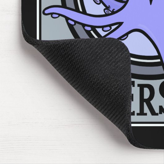 FUNNY VINTAG STYLE OCTOPUS MAUSPAD (Ecke)