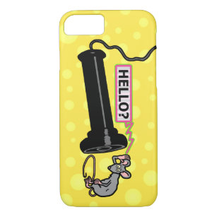 Funny Vintag Telefone und Retro Mouse Novelty Case-Mate iPhone Hülle