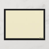 Funny Vintag Text Message Red Phone Booth Postkarte (Rückseite)