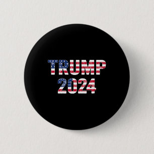 Funny Vintag Trump 2024 Wahlgeschenk Männer Frauen Button