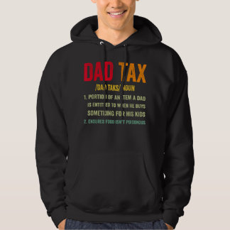 Funny Vintag Vater Tax Definition Apparet Zitat Fa Hoodie