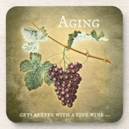 Funny Vintag Wine Untersetzer