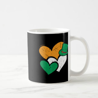 Funny Vintage Cute Hearts St Patricks Day Women Gi Kaffeetasse