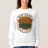 Funny Vintage French Bulldog Lover Sweatshirt (Vorderseite)