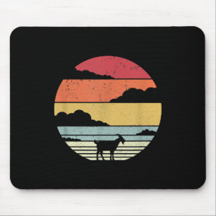 Funny Vintage Goat Gift Mousepad