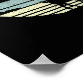 Funny Vintage Goat Gift Poster (Ecke)