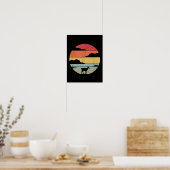 Funny Vintage Goat Gift Poster (Küche)