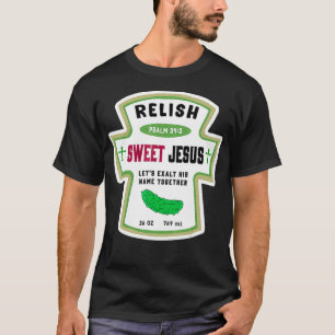 Funny Vintage süße pickles Sauce Halloween T-Shirt