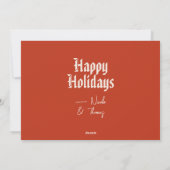 Funny Vintagen dänischen Weihnachten Betrunken Pig (Rückseite)