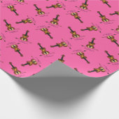 Funny Violin Niedlich Owl Musiker Kinder Musik Geschenkpapier (Ecke)