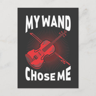 Funny Violin Player Gift Musical Instrument Lover Postkarte