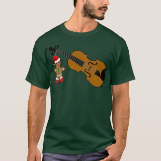 Funny Violinis Christmas Violin Player Musician S T-Shirt