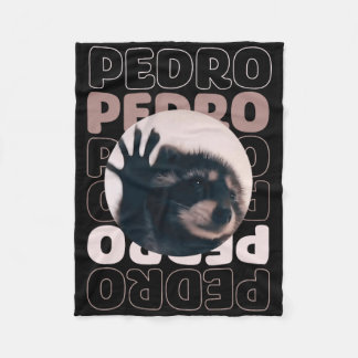 Funny Viral Pedro Dancing Raccoon Meme Pedro Fleecedecke