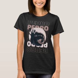 Funny Viral Pedro Dancing Raccoon Meme Pedro T-Shirt