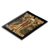 Funny Viral-Style Cartoon | Meme Aesthetic Art Notizblock (Linke Seite)