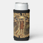 Funny Viral-Style Cartoon | Meme Aesthetic Art Selters Dosenkühler (Seltzer Vorderseite)