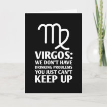 Funny Virgo Geburtstag Trinken Zodiac Astrologie