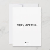 Funny Virtual Hugs Prosecco Frau Weihnachten (Rückseite)