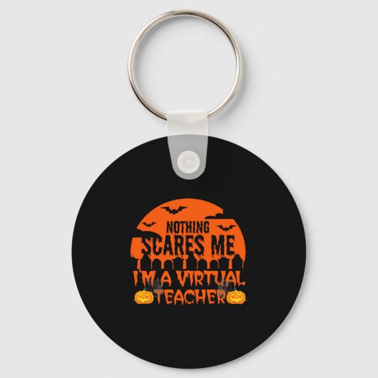 Funny Virtual Teacher Schlüsselanhänger (Vorderseite)