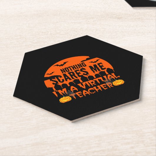 Funny Virtual Teacher Untersetzer (angewinkelt)
