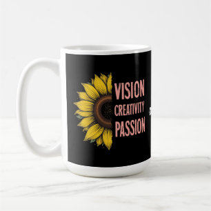 Funny Vision, Kreativität und Leidenschaft feiern  Kaffeetasse
